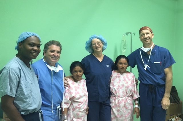 Dr. Reiner on a surgical mission to Guatemala in 2016